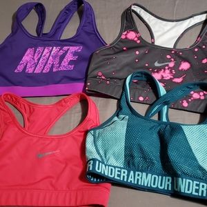 Nike/Under Armour Sports Bras